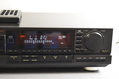 Technics SL-P555 Rare Vintage CD Player Class AA Japan Made 1988 * Remote