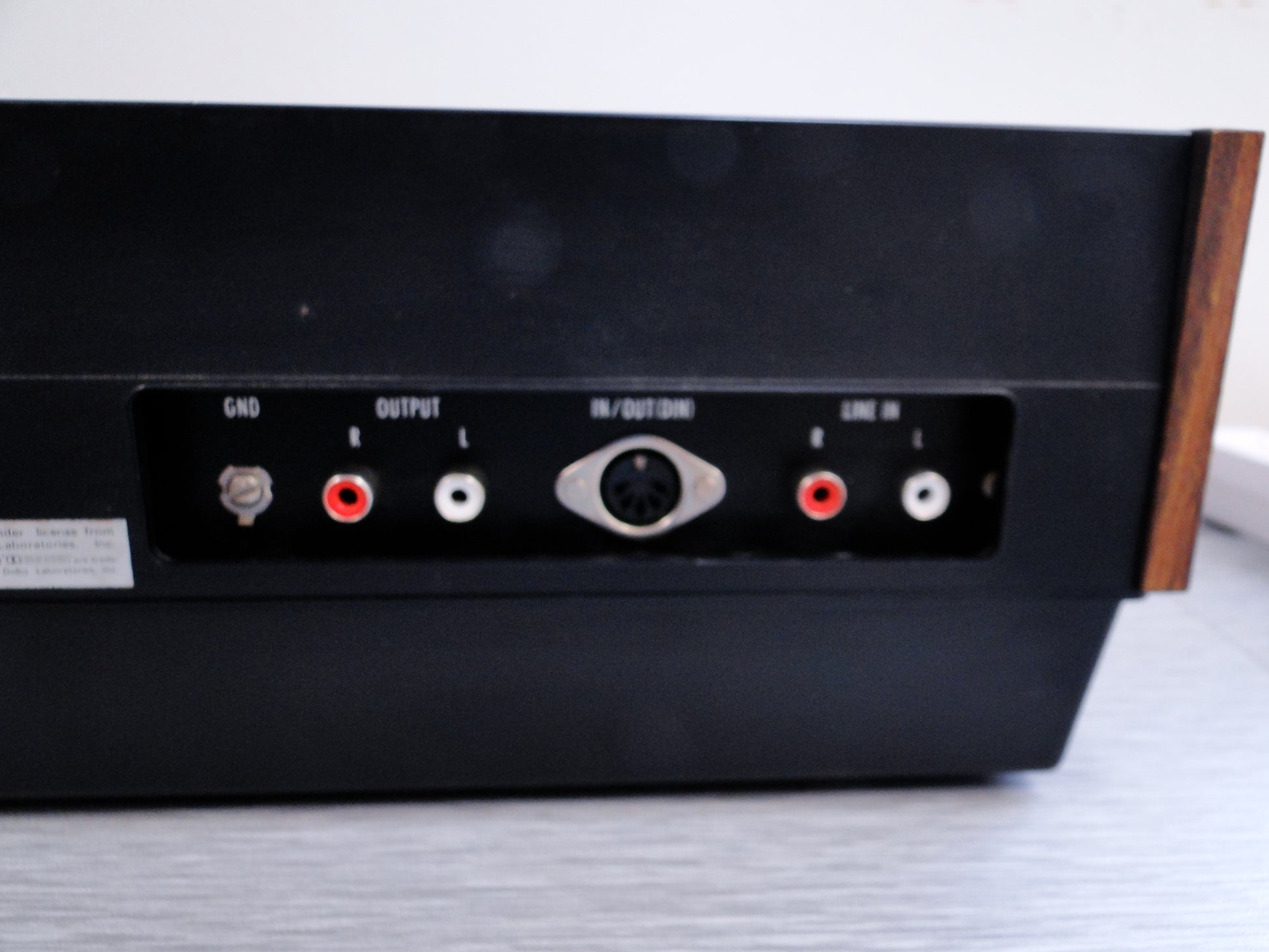 PLATEAU CASSETTE STÉRÉO vintage Teac CX-650R 100-240V, boîte d'origine