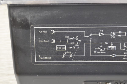 Nakamichi 600 Cassette Deck * Nakamichi Dust Cover * New Belts