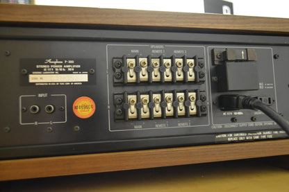 1975 Accuphase C200 Preamplifier - P300 Power Amplifier - T100 Tuner - New Hardwood Cases