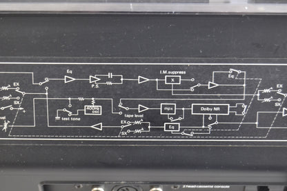 Nakamichi 600 Cassette Deck * Nakamichi Dust Cover * New Belts