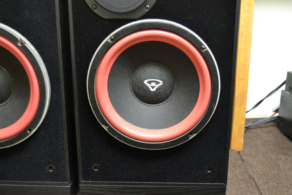 Cerwin Vega 250SE Floor Standing Speakers * NEW Woofer Foams