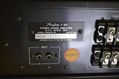 1975 Accuphase C200 Preamplifier - P300 Power Amplifier - T100 Tuner - New Hardwood Cases