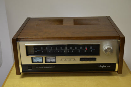 1975 Accuphase C200 Preamplifier - P300 Power Amplifier - T100 Tuner - New Hardwood Cases