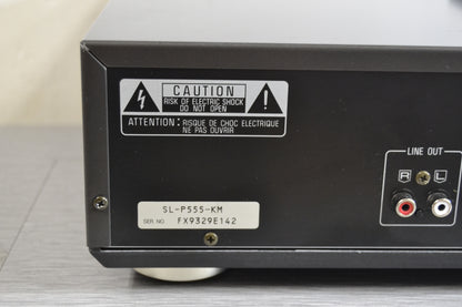 Technics SL-P555 Rare Vintage CD Player Class AA Japan Made 1988 * Remote