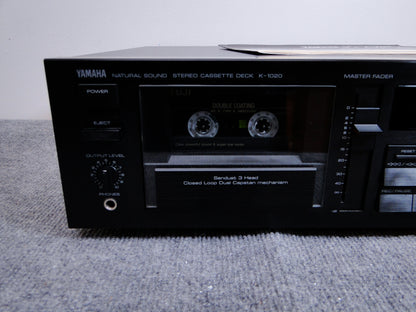 Yamaha K-1020 Stereo cassette Deck * New Belts * Manual