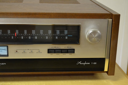 1975 Accuphase C200 Preamplifier - P300 Power Amplifier - T100 Tuner - New Hardwood Cases