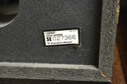 Cerwin Vega 250SE Floor Standing Speakers * NEW Woofer Foams