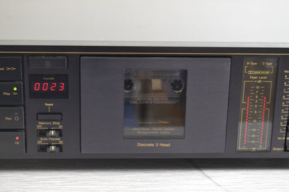 Nakamichi BX-300 Single Cassette Deck 3 Heads * New Belts *