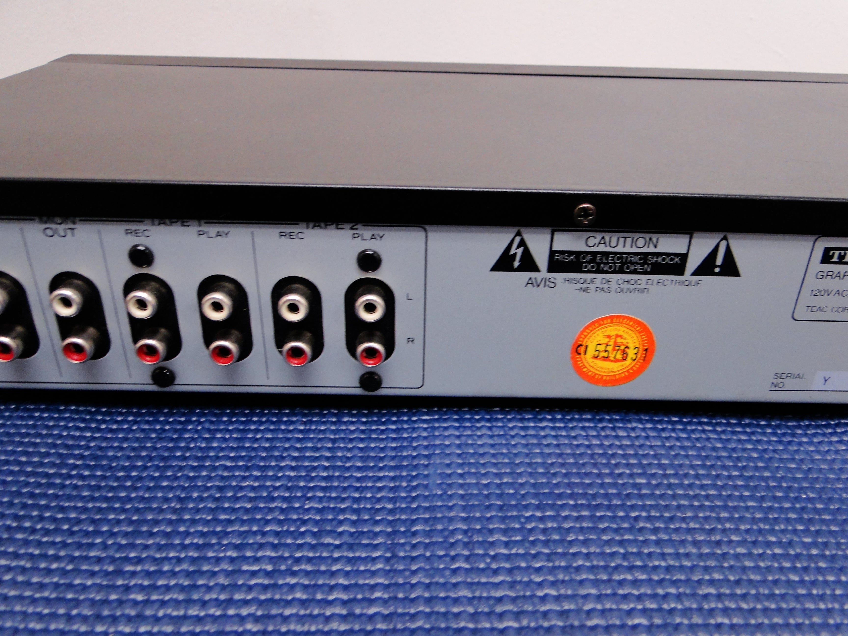 Teac EQA-22 Stereo Graphic Equalizer – The Turntable Store Teac EQA-22 Stereo Graphic Equalizer – The Turntable Store