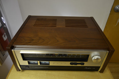 1975 Accuphase C200 Preamplifier - P300 Power Amplifier - T100 Tuner - New Hardwood Cases