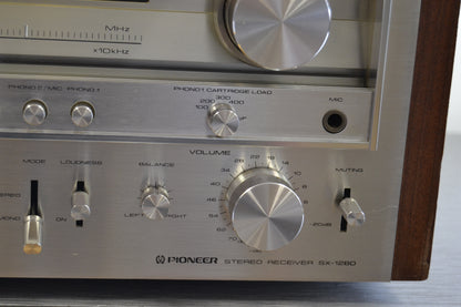 Pioneer SX-1280 Stereo Receiver * Recapped * Power Amp Rebuilt * 185W RMS