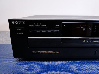 Sony CDP-C455 Cd Carousel - 5 Discs
