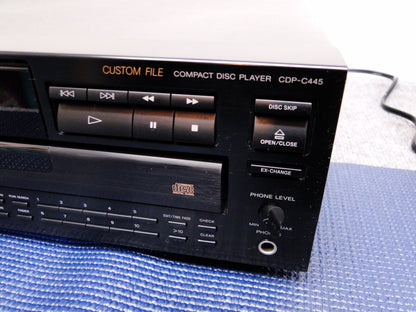 Sony CDP-C455 Cd Carousel - 5 Discs
