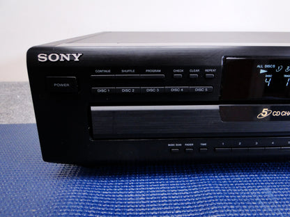 Sony CDP-CE405  CD Carousel - 5 Discs
