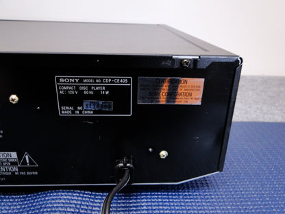 Sony CDP-CE405  CD Carousel - 5 Discs