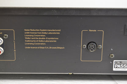 Nakamichi BX-300 Single Cassette Deck 3 Heads * New Belts *