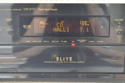 Pioneer ELITE VSX-37TX Stereo Receiver * 120W * 2000