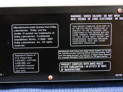 JVC XV-M50 Dvd Changer * 3 Discs