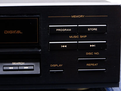 Teac PD-M500 CD Changer * 6 Disc Cartridge * Remote * Manual