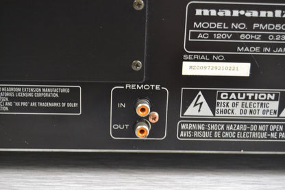 Marantz PMD-502 Stereo Cassette Deck