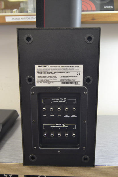 Bose Acoustimass 600 Stereo 5 Channel Speaker System * All wiring included