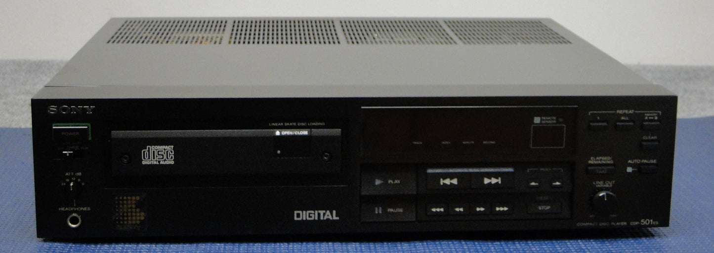 Sony CDP-501es Single CD Player – The Turntable Store 