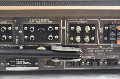 Kenwood KR-7200 Stereo Receiver * 55W RMS * 1973