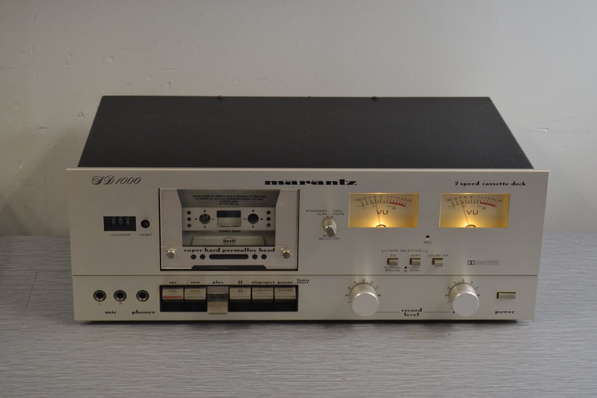Marantz SD 1000 - Stereo Cassette Deck - Light serviced Marantz SD 1000 - Stereo Cassette Deck - Light serviced