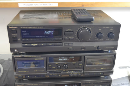 Complete Technics Stereo System * All serviced * Remote Control & Manuals * Speakers Included