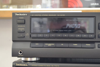 Complete Technics Stereo System * All serviced * Remote Control & Manuals * Speakers Included