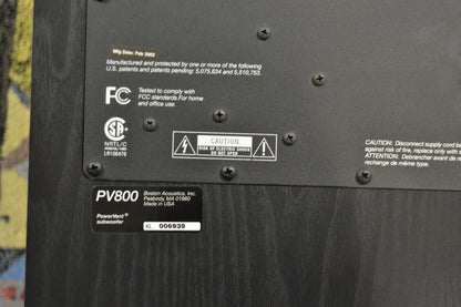 Boston PV800 Powered Subwoofer
