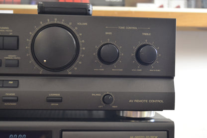 Complete Technics Stereo System * All serviced * Remote Control & Manuals * Speakers Included
