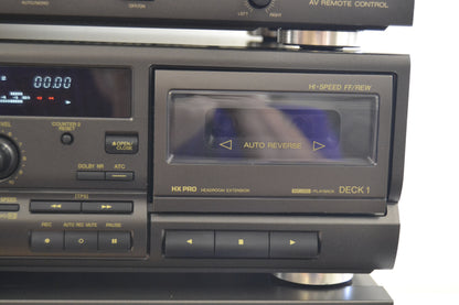 Complete Technics Stereo System * All serviced * Remote Control & Manuals * Speakers Included