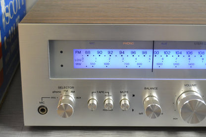 HH Scott R-326 Stereo Receiver * 30W RMS * 1976 * Box * Manual