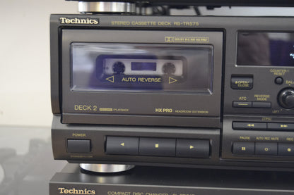 Complete Technics Stereo System * All serviced * Remote Control & Manuals * Speakers Included