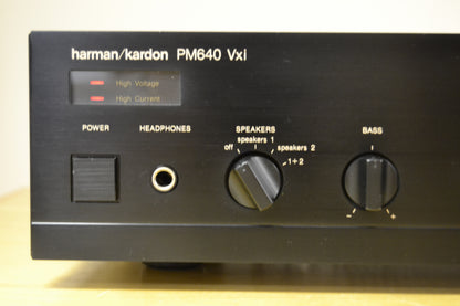 Harman Kardon PM-640vxi Integrated Amplifier * 45W RMS * 1987