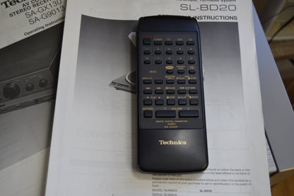 Complete Technics Stereo System * All serviced * Remote Control & Manuals * Speakers Included