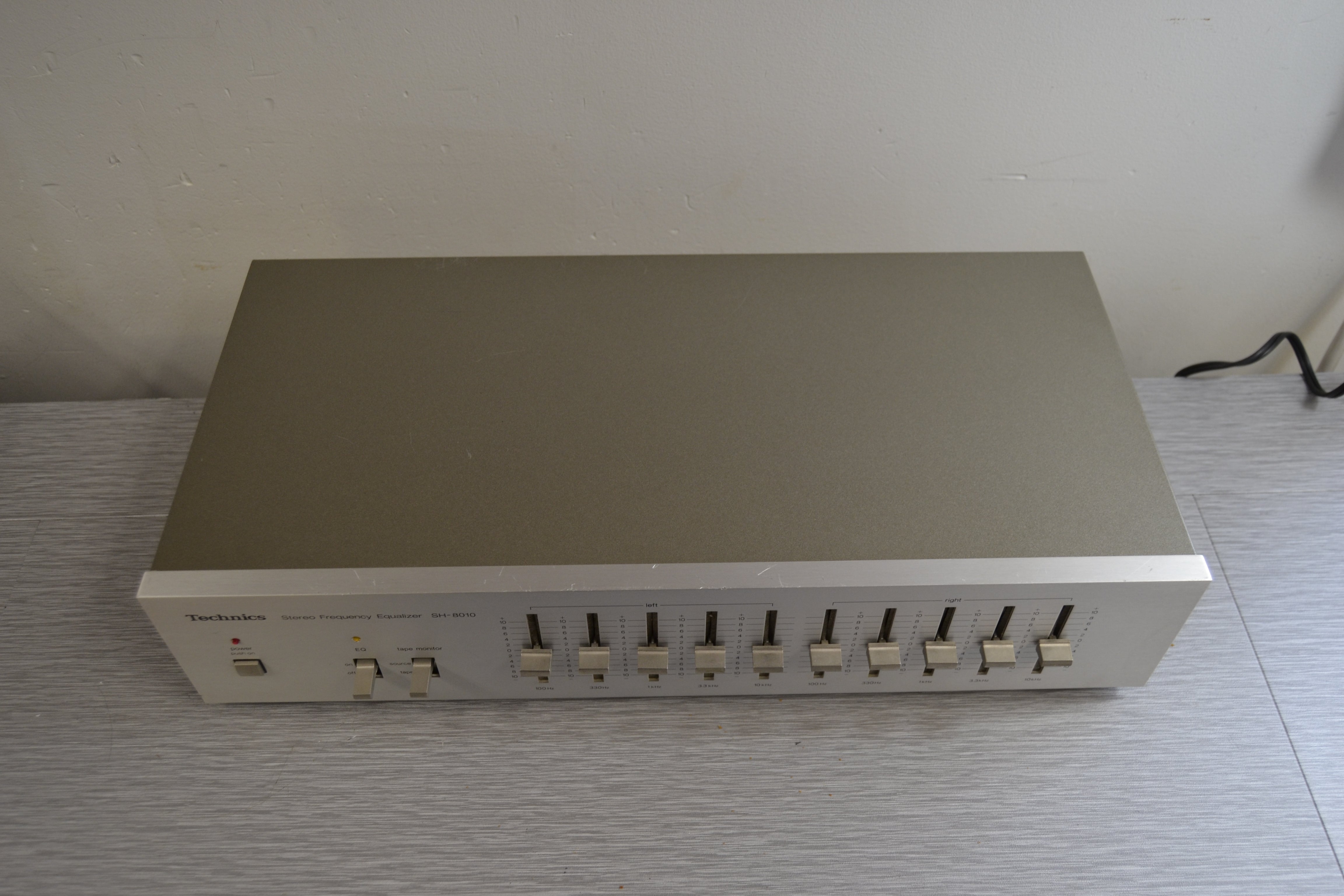 Technics SH-8010 Stereo Graphic Equalizer – The Turntable Store