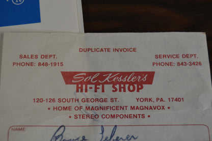 HH Scott R-326 Stereo Receiver * 30W RMS * 1976 * Box * Manual