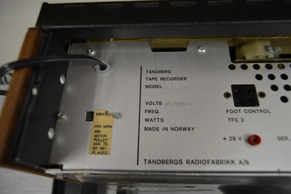 Tandberg 6000X Reel to Reel 7 Inch