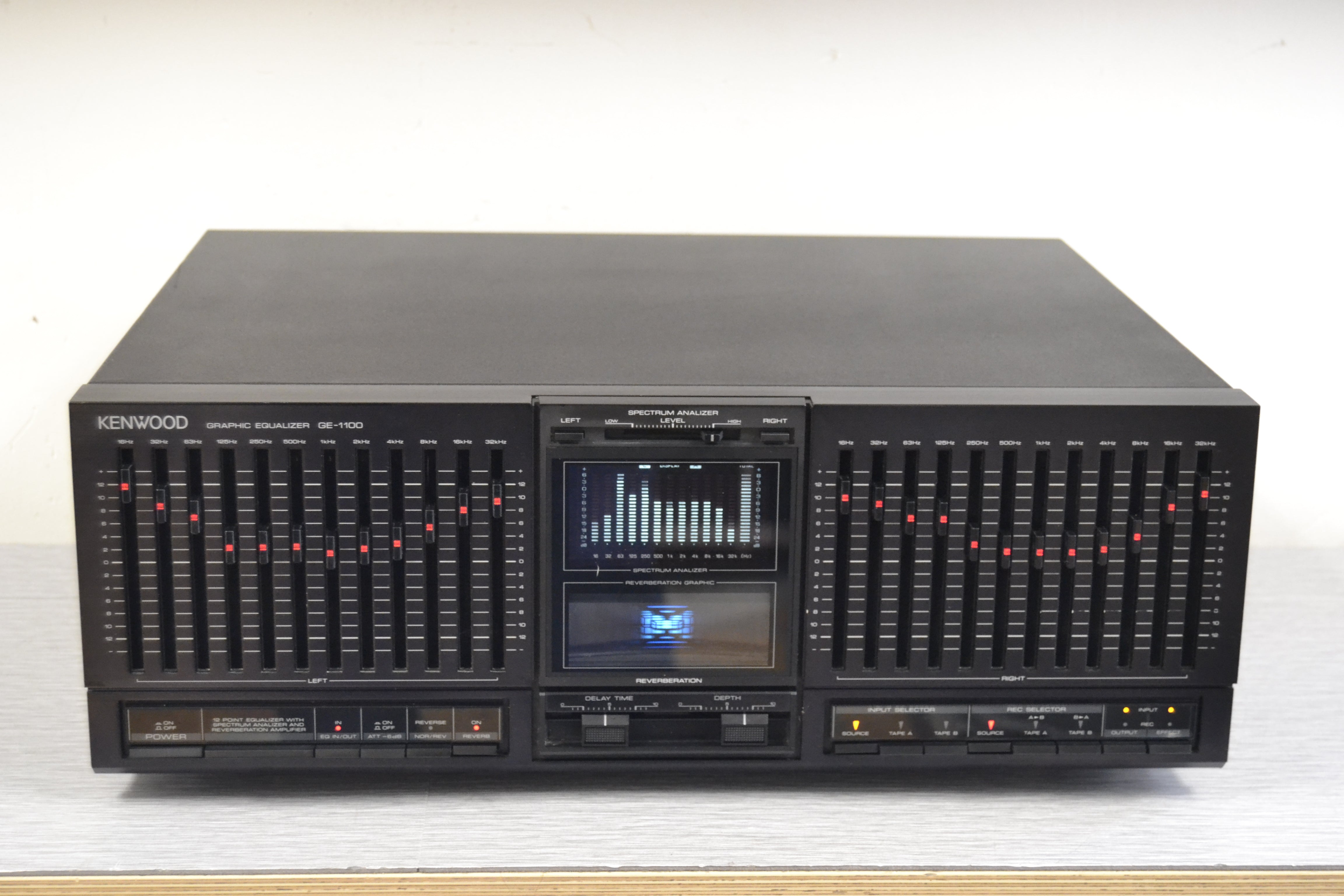 KENWOOD STEREO GRAPHIC EQUALIZER グラフィックイコライザー GE-810