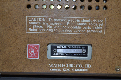 Akai 4000D Reel to Reel Tape Recorder