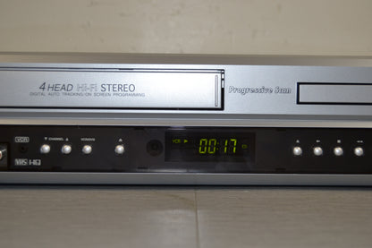 Sansui VRDVD4001AC DVD VCR Combo 4 Head Hi-Fi Stereo VHS HD Recorder