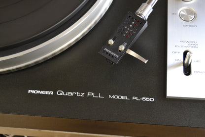 Pioneer PL-550 Direct Drive Turntable.* Strobe light is flickering *