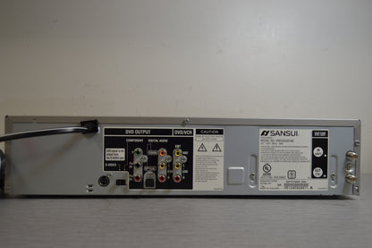 Sansui VRDVD4001AC DVD VCR Combo 4 Head Hi-Fi Stereo VHS HD Recorder