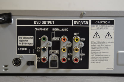 Sansui VRDVD4001AC DVD VCR Combo 4 Head Hi-Fi Stereo VHS HD Recorder