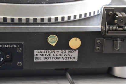 Pioneer PL-550 Direct Drive Turntable.* Strobe light is flickering *