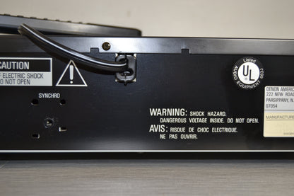 Denon DCD-590 Single Cd Player * Remote Control