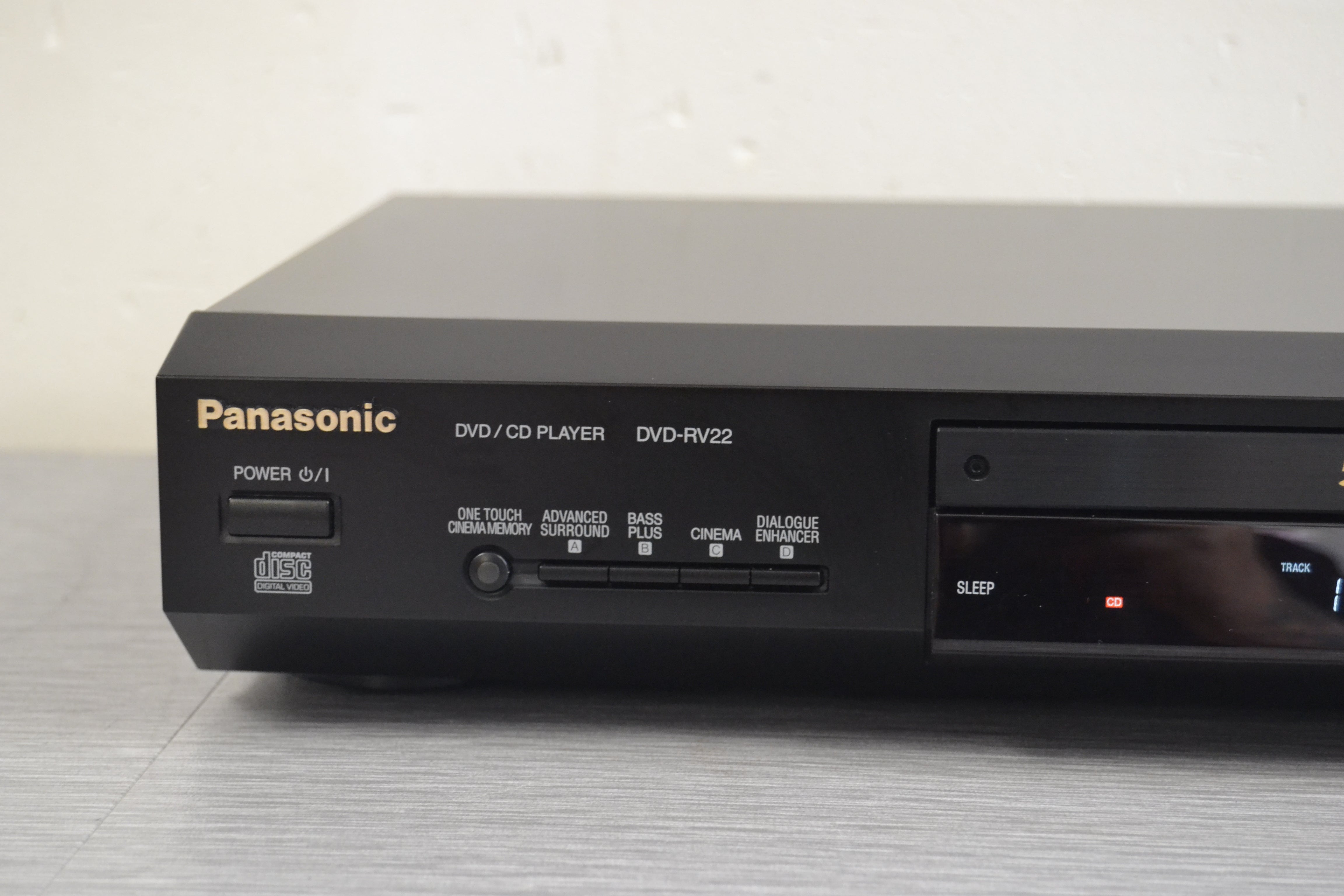 Panasonic DVD-RV22 DVD/CD Player * Remote Control – The Turntable